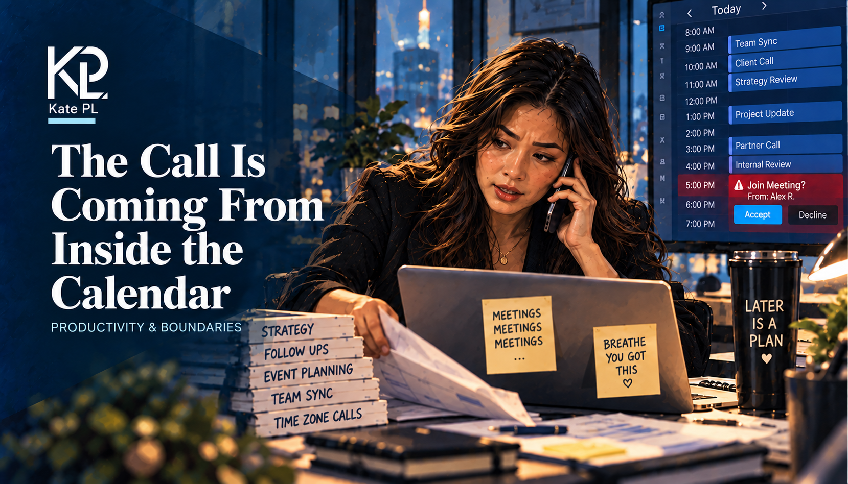 The Call Is Coming From Inside the Calendar editorial hero